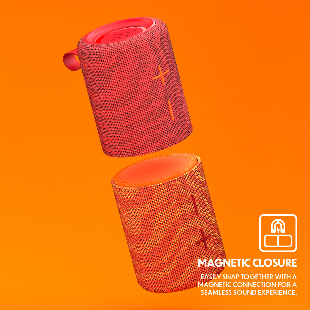 Stromberg Mega Twin Lava portable Bluetooth speaker