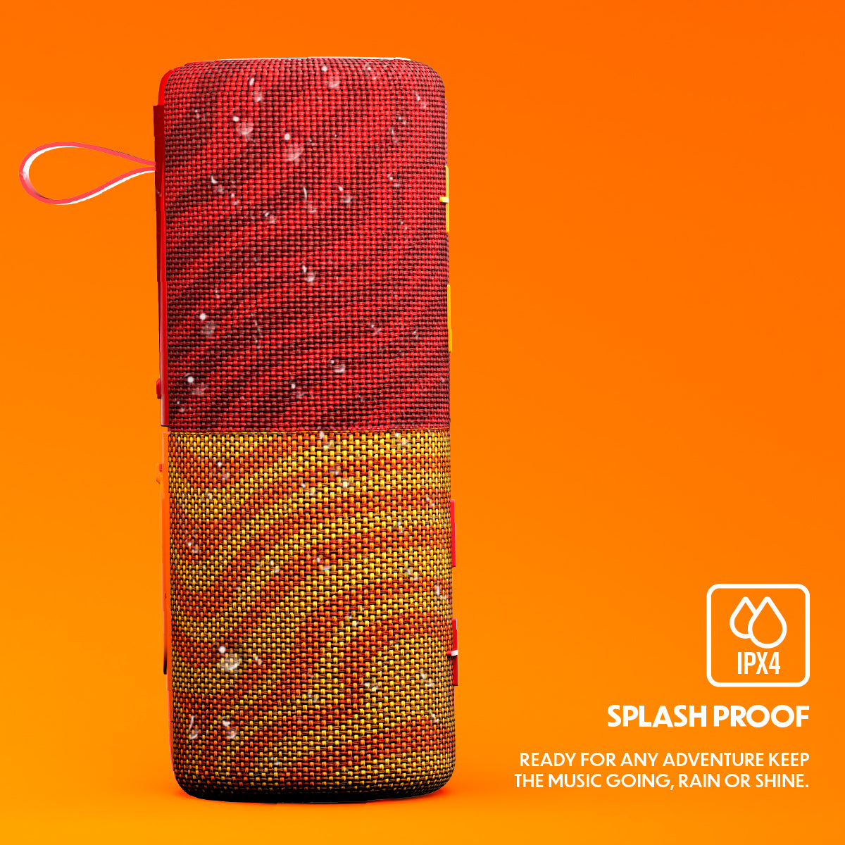 Stromberg Mega Twin Lava portable Bluetooth speaker