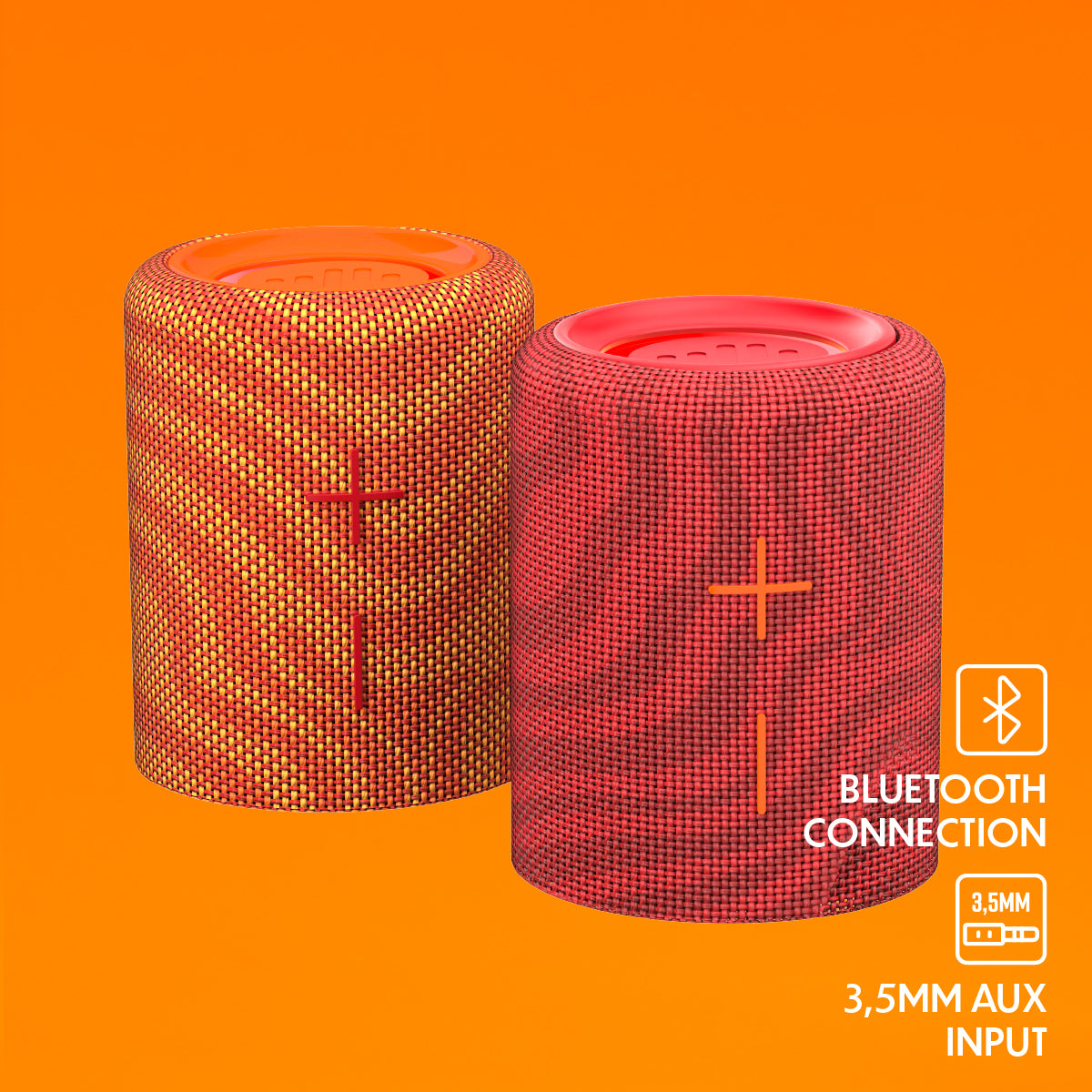 Stromberg Mega Twin Lava portable Bluetooth speaker