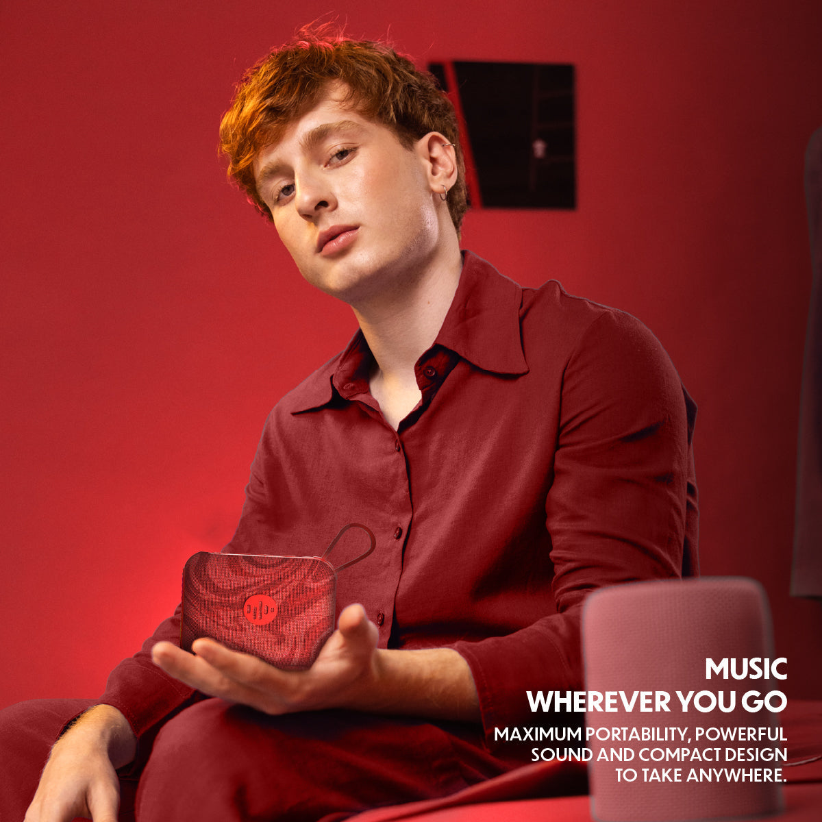 Stromberg Pop portable Bluetooth speaker RGB lights water resistant