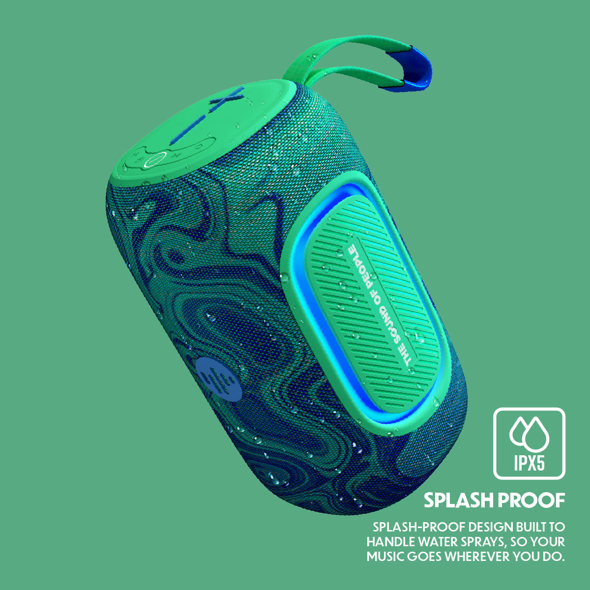 Stromberg Burst 2 portable Bluetooth speaker RGB lights water resistant