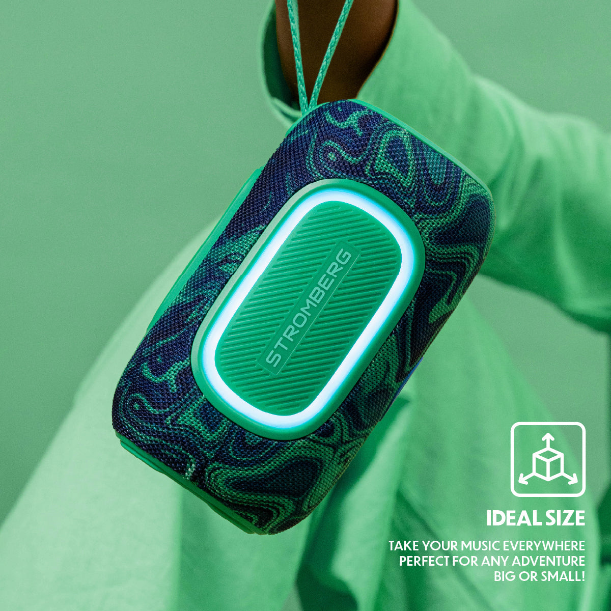 Stromberg Burst 2 portable Bluetooth speaker RGB lights water resistant