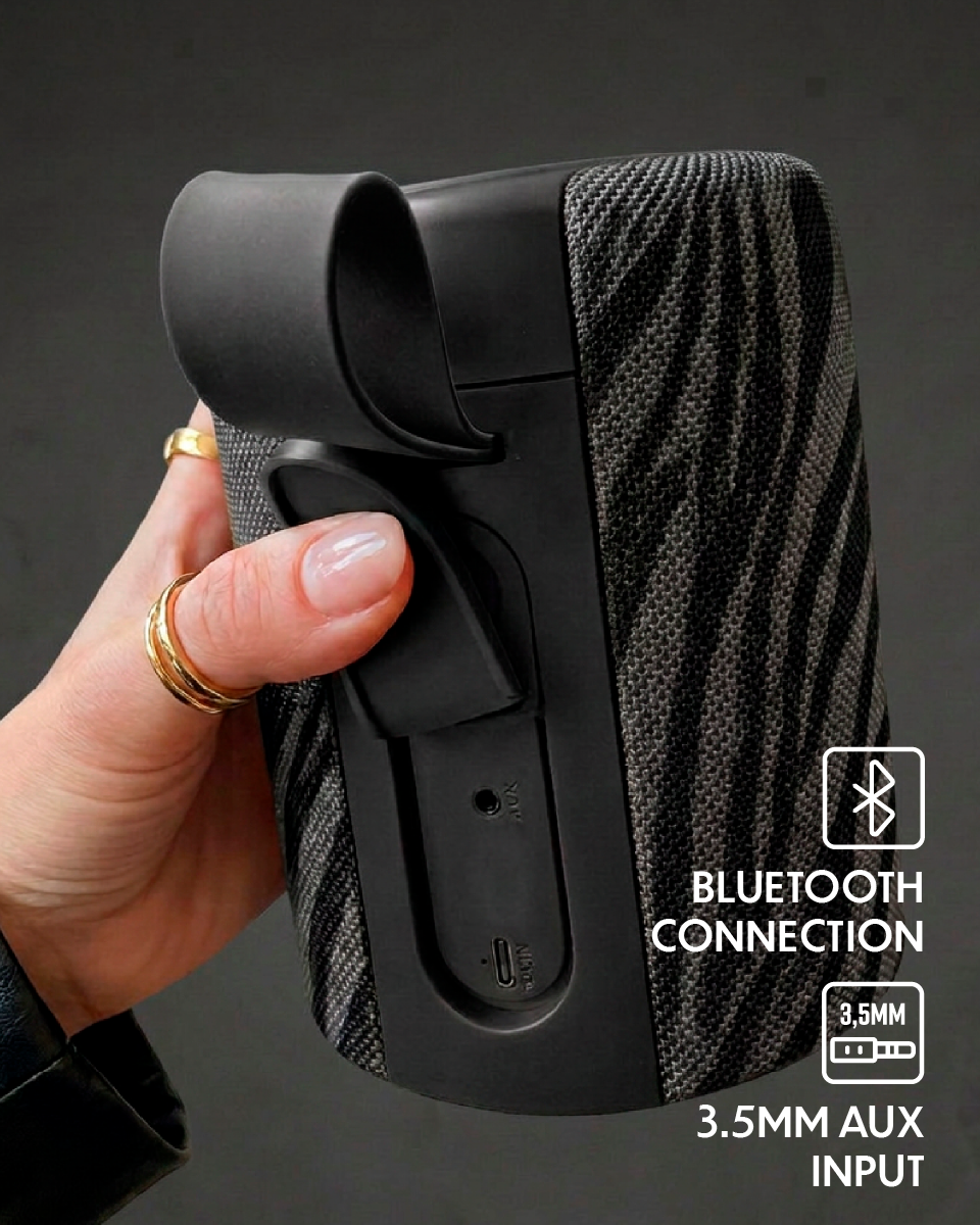 Stromberg Mega Twin 2-in-1 Portable Bluetooth Speaker, 20W