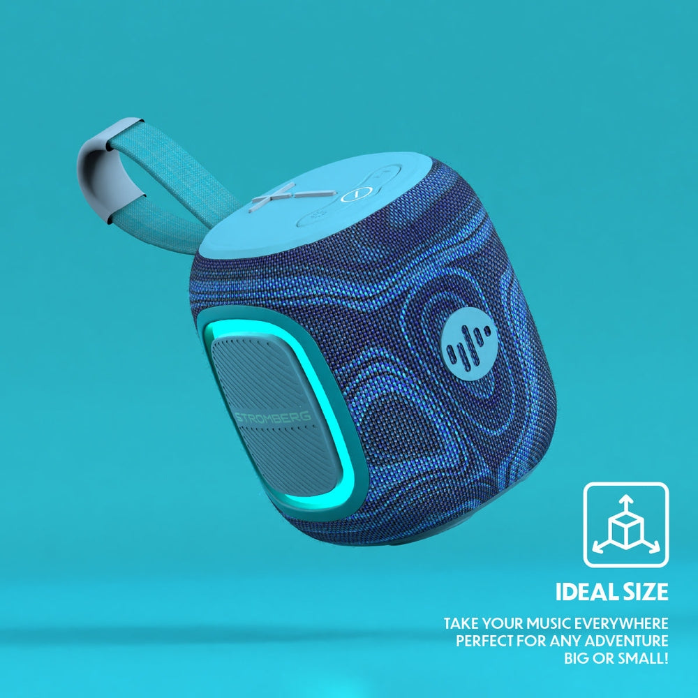 Stromberg Spark portable speaker side angle view